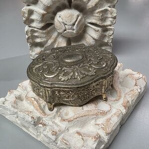 Vintage Ornate Jewelry Box